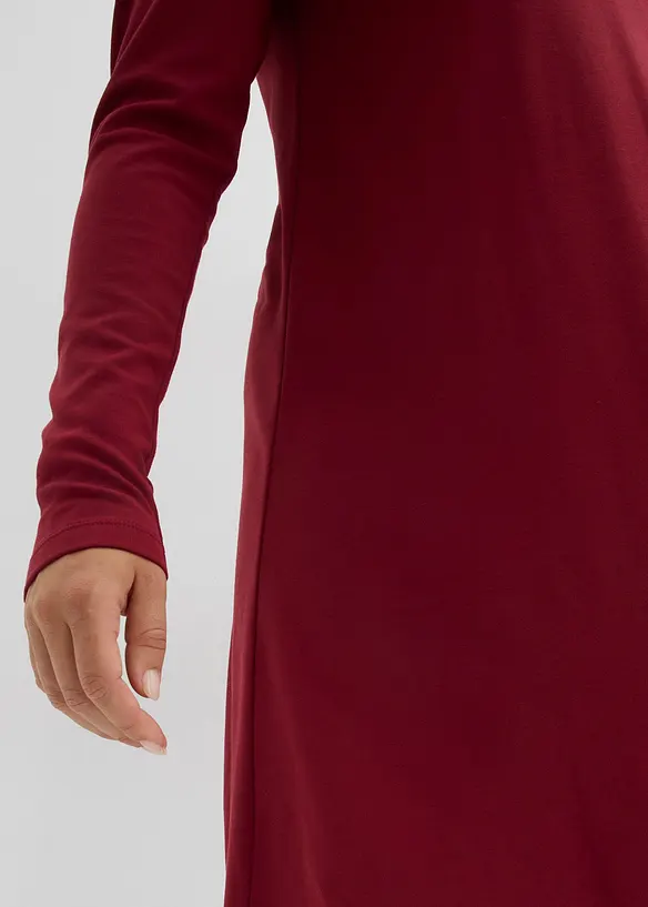 Šaty ze splývavé viskózové směsi, bonprix