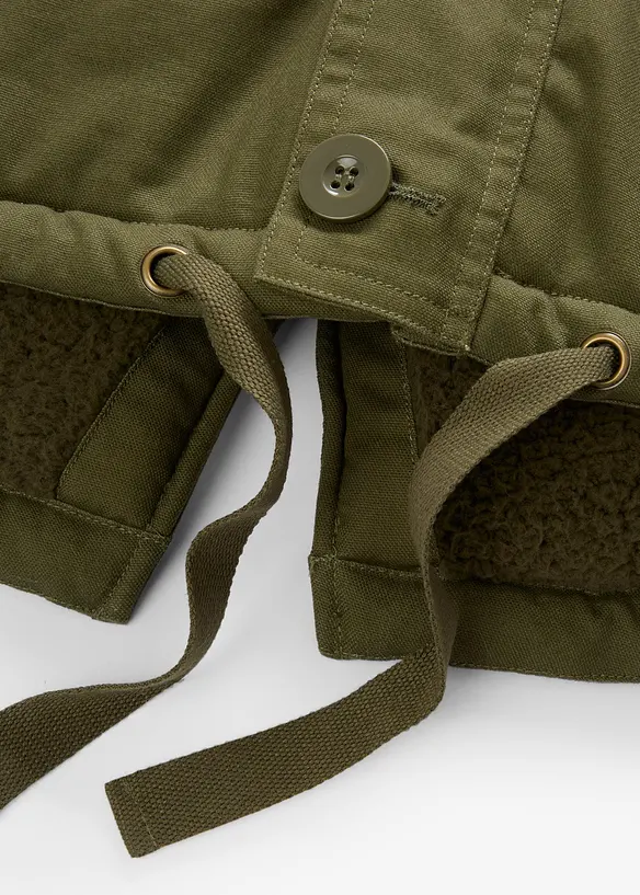 Zimní parka s hebkou flísovou podšívkou, bonprix