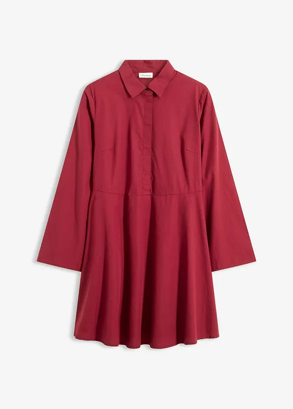 Košilové šaty z čisté bavlny, bonprix