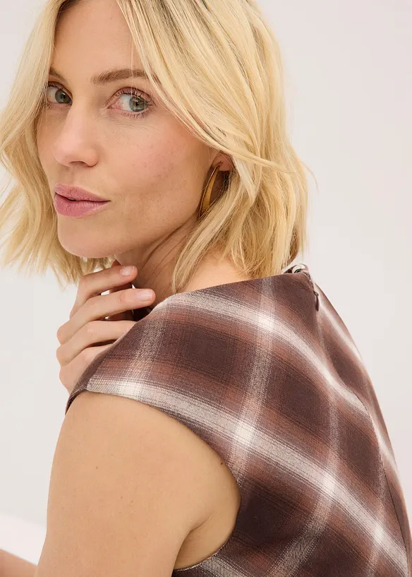 Kostkované šaty, bonprix