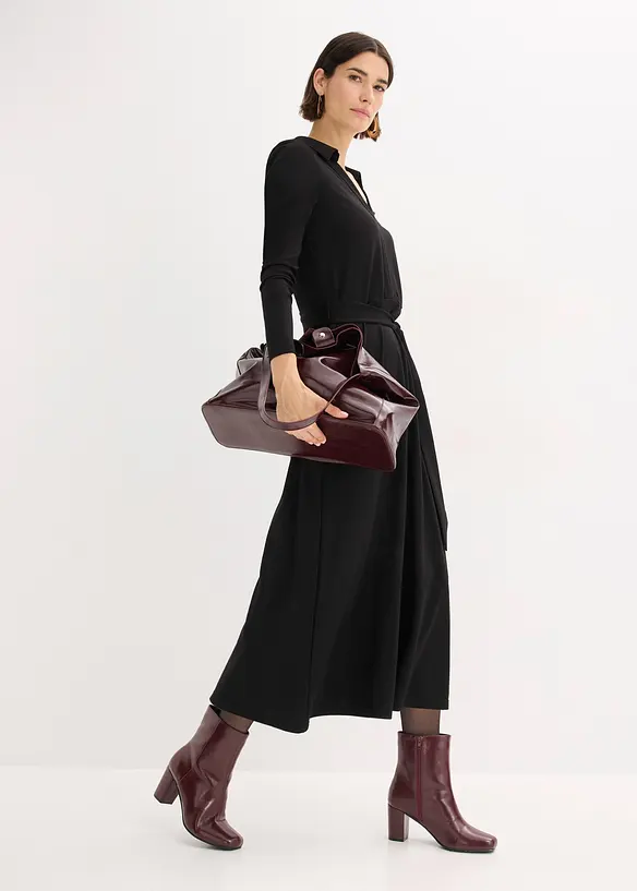 Košilové šaty s viskózou, bonprix