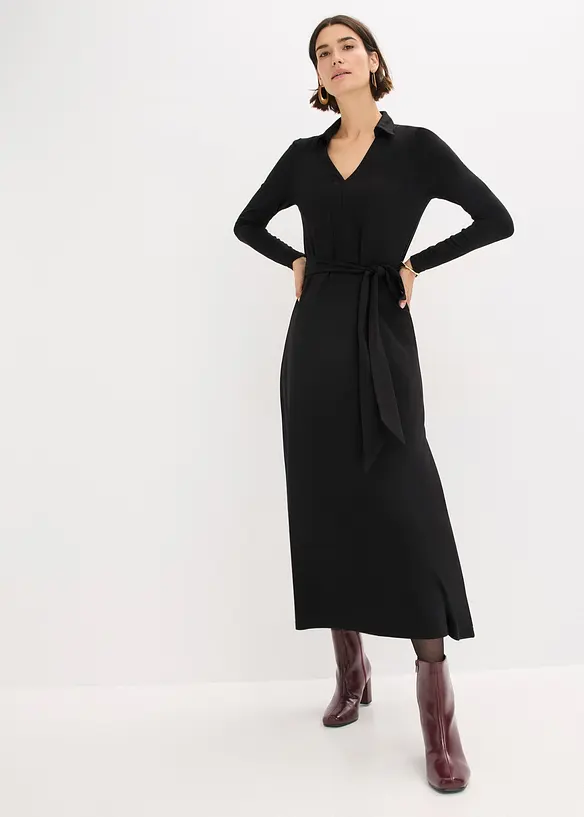 Košilové šaty s viskózou, bonprix