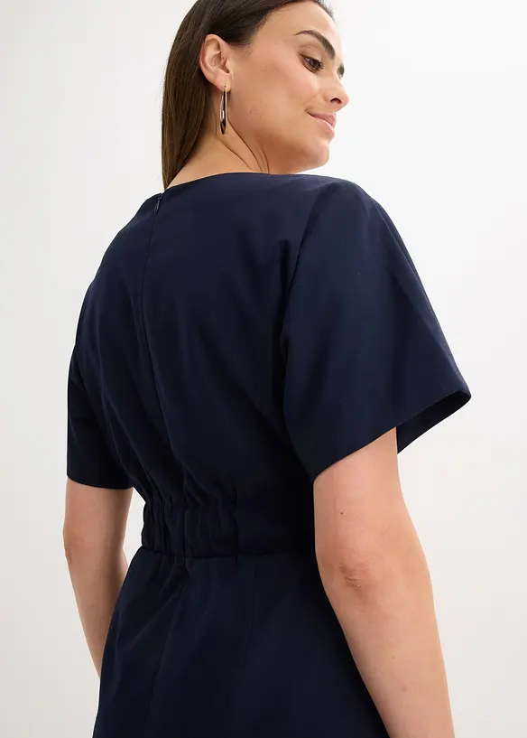 Pouzdrové šaty s křidélkovými rukávky, bonprix