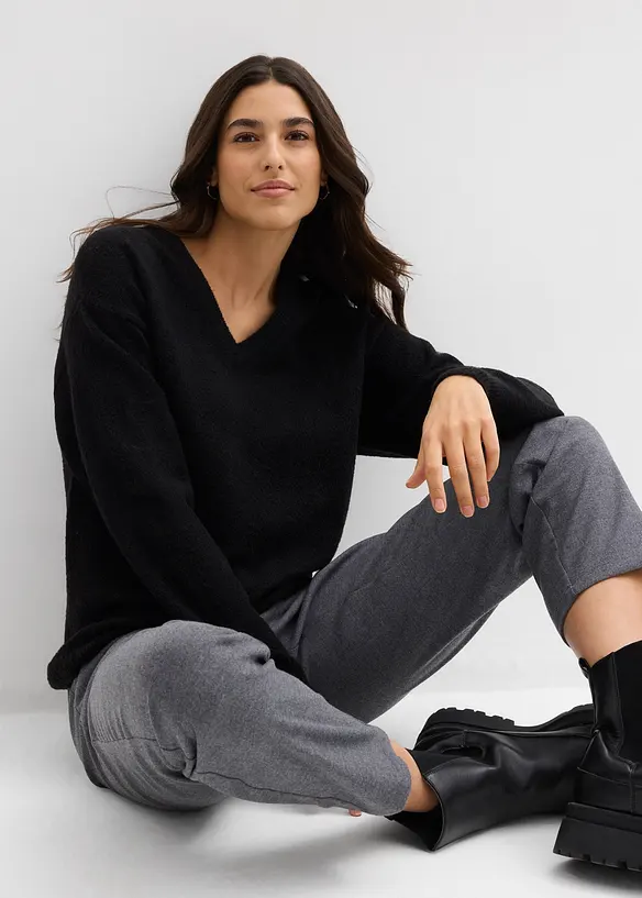 Pletený oversize svetr, bonprix