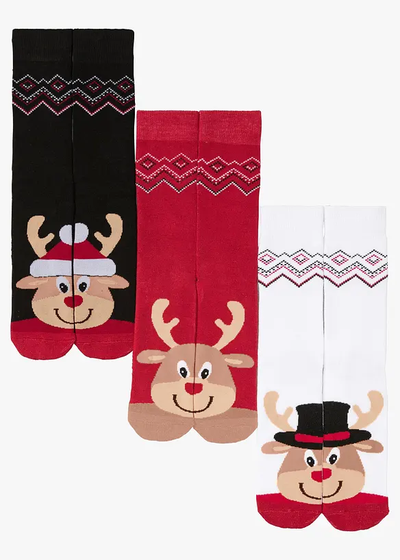 Termo ponožky (3 páry v balení), bonprix