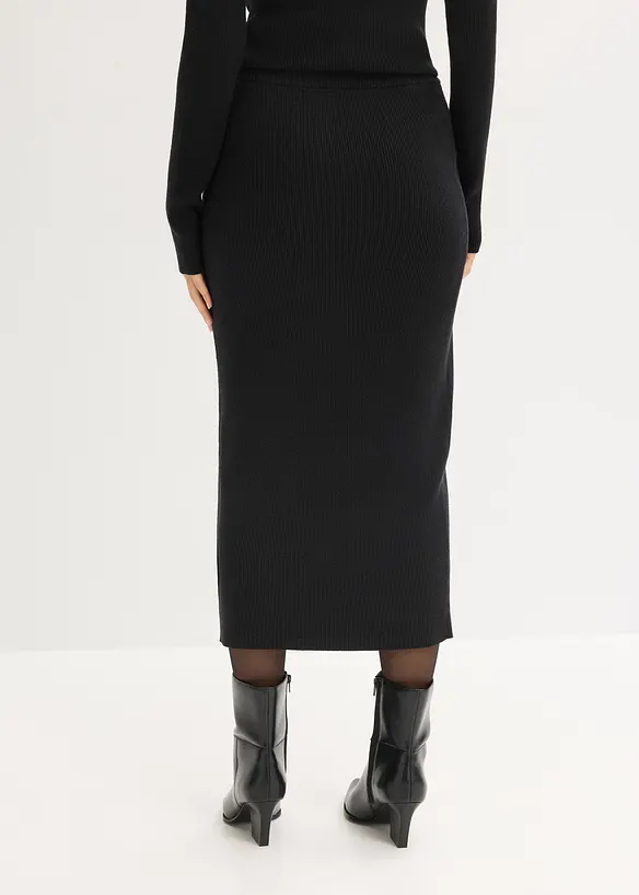 Sukně z jemné pleteniny z měkké viskózové směsi, bonprix