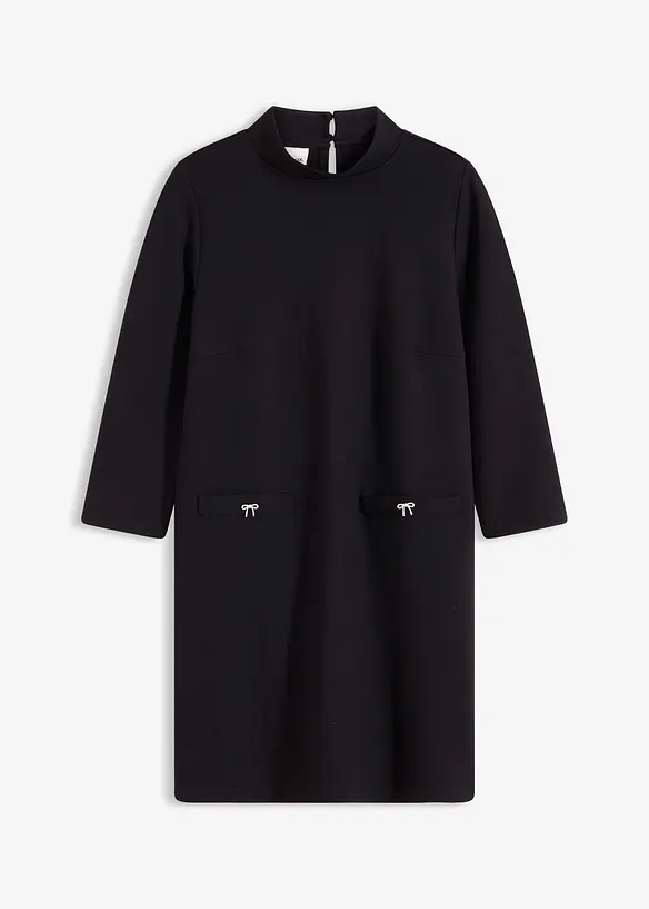 Minišaty ze splývavé směsi s viskózou, bonprix