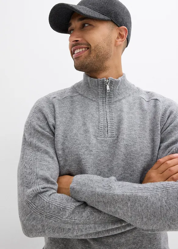 Svetr s podílem vlny, bonprix