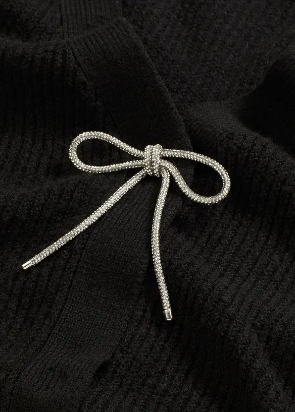 Kr&aacute;tk&yacute; pleten&yacute; kab&aacute;tek, bonprix