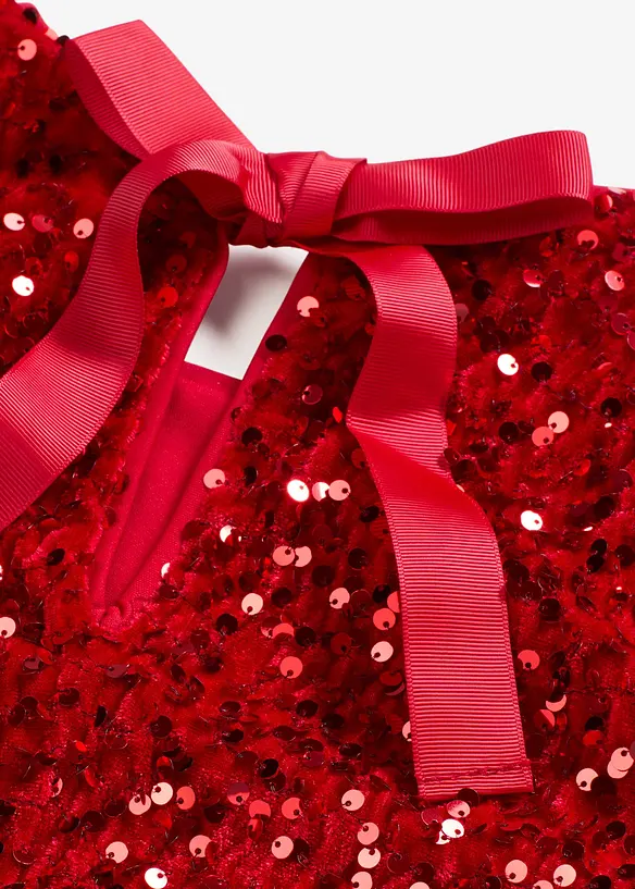 Minišaty s lesklým vzhledem, bonprix