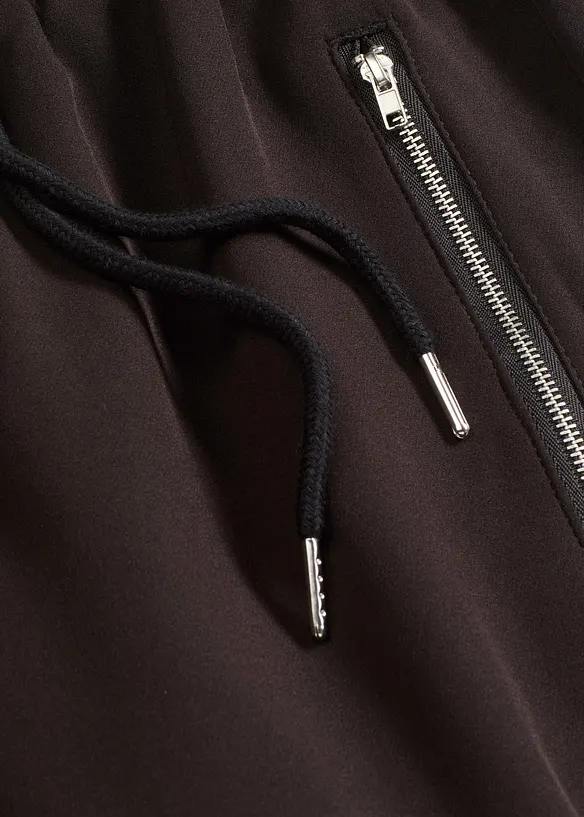 Kalhoty bez zapínání, s pohodlným pasem, bonprix