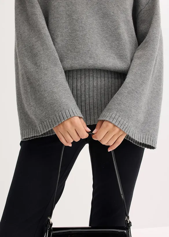 Oversize svetr z měkké viskózové směsi, bonprix