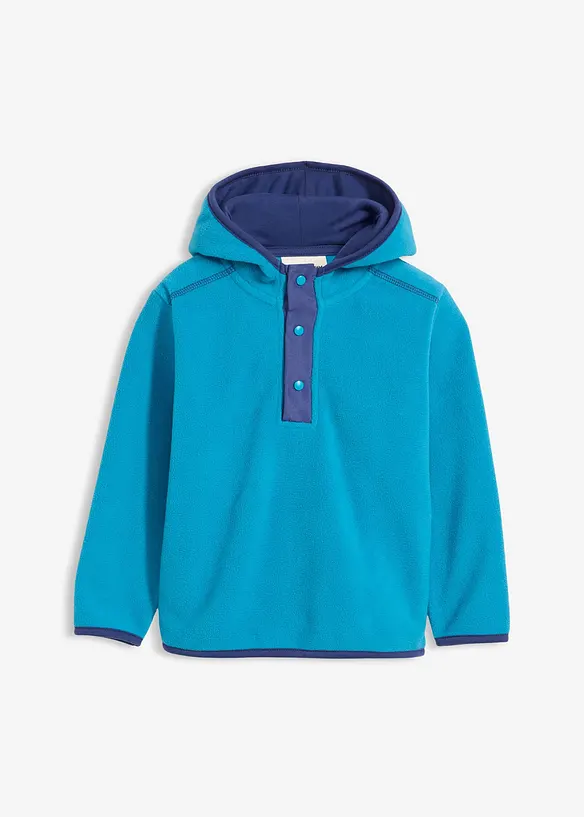 Flísová mikina s kapucí, bonprix