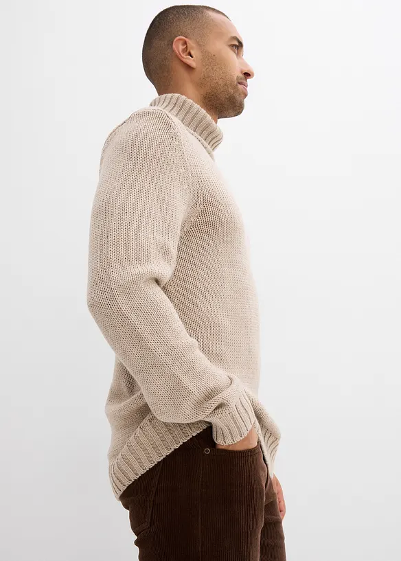 Svetr s rolákovým límcem, bonprix