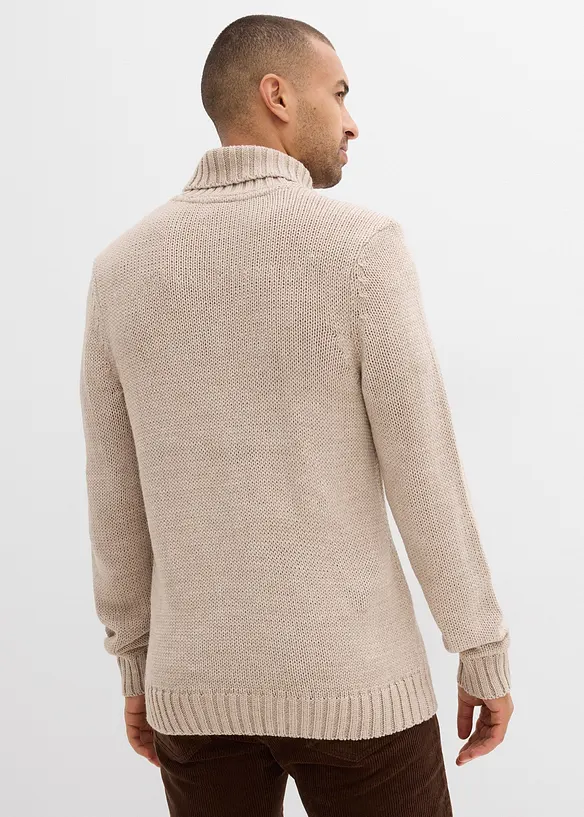 Svetr s rolákovým límcem, bonprix