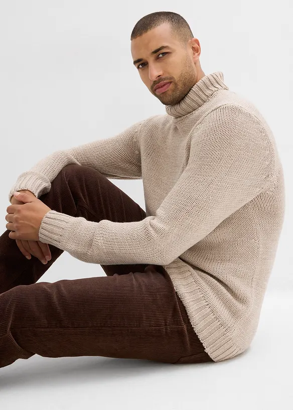 Svetr s rolákovým límcem, bonprix