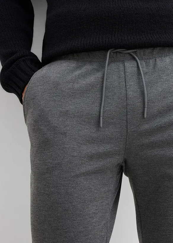 Kalhoty bez zapínání, s podílem streče, Slim Fit, bonprix