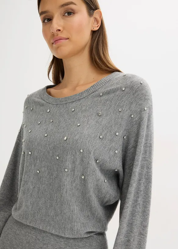 Pletené šaty z měkké viskózové směsi, bonprix