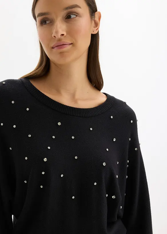 Pletené šaty z měkké viskózové směsi, bonprix