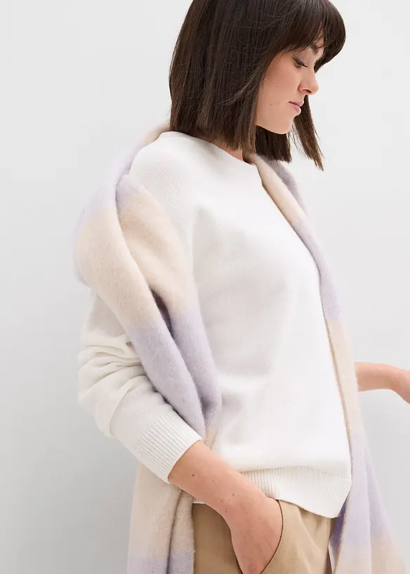 Oversize svetr z čisté bavlny, bonprix