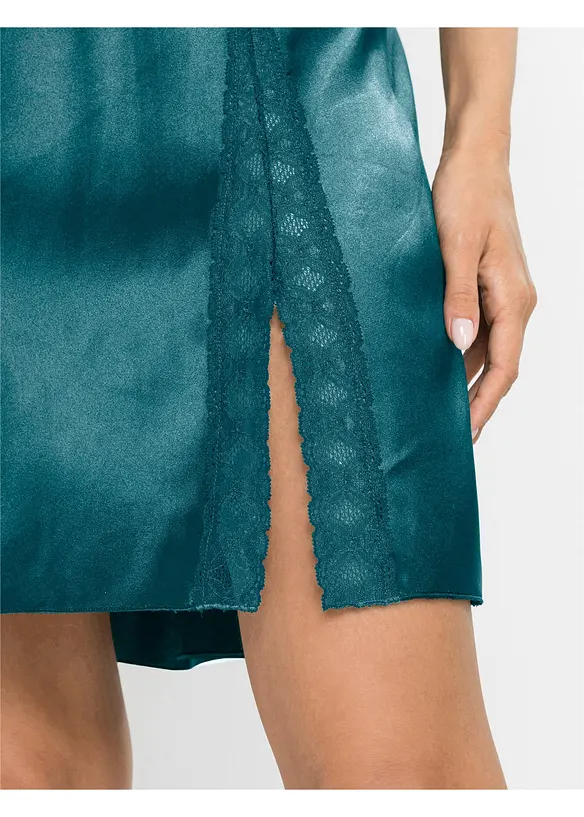 Saténové negližé, bonprix