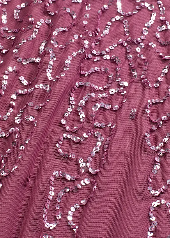 Dlouhé nebo večerní šaty s pajetkami, bonprix