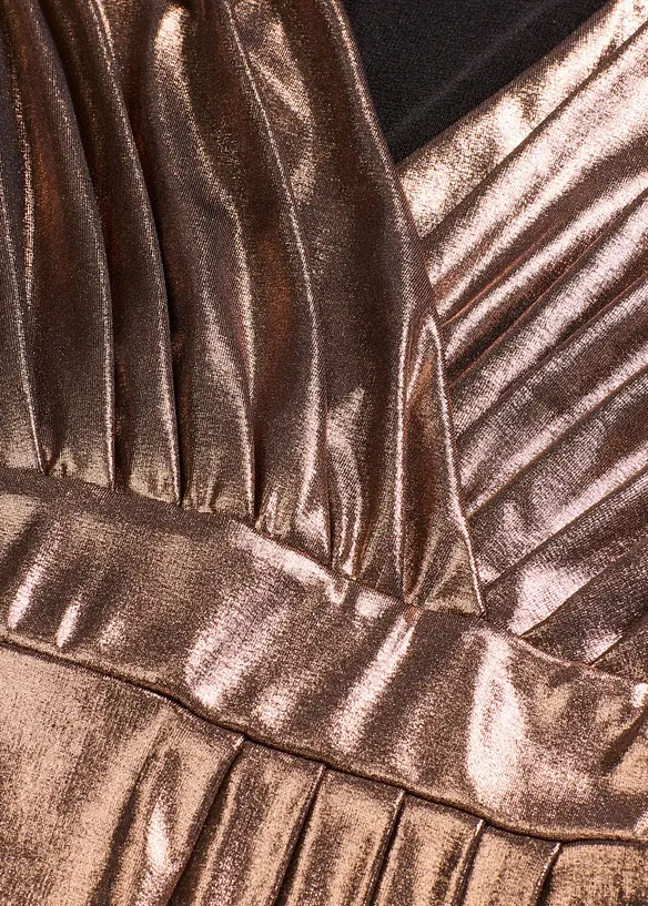 Večerní šaty z jemného žerzeje s leskem, bonprix