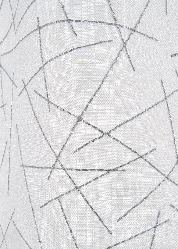 Vitrážková záclona s lesklou výšivkou, bonprix