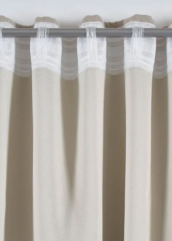 Zatemňovací závěs dvouvrstvý (1 ks v balení), bonprix