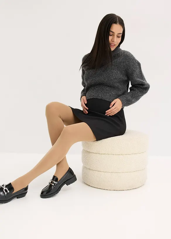 Těhotenské punčochové kalhoty 90 den, bonprix