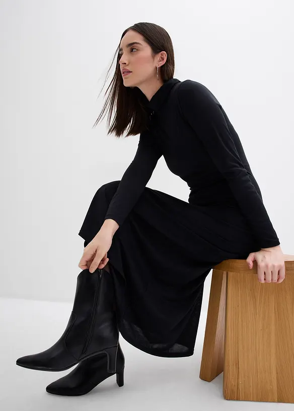 Žerzejové šaty z měkké modalové směsi, bonprix