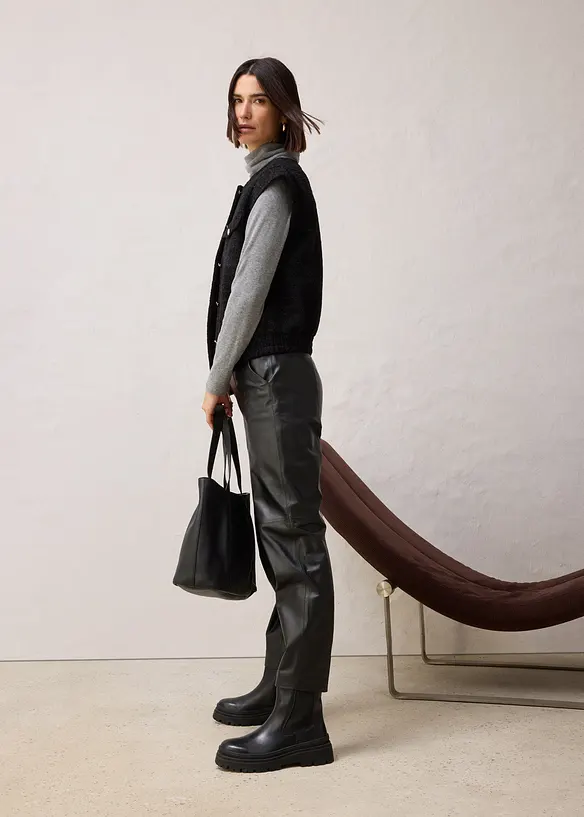 Blejzrová vesta s podílem vlny, bonprix