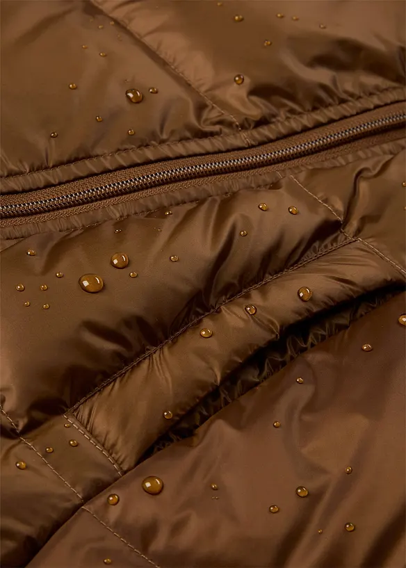 Péřová bunda s recyklovaným prachovým peřím, voděodolná, bonprix