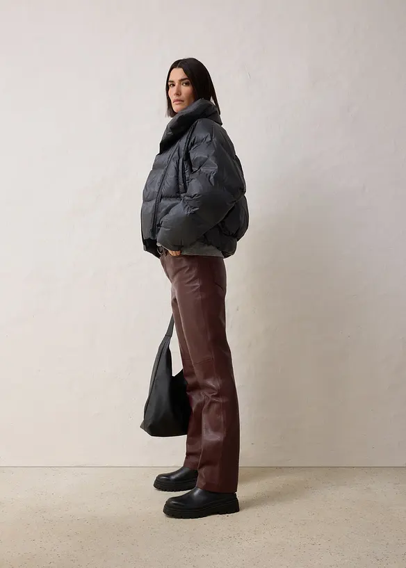 Péřová bunda s recyklovaným prachovým peřím, voděodolná, bonprix