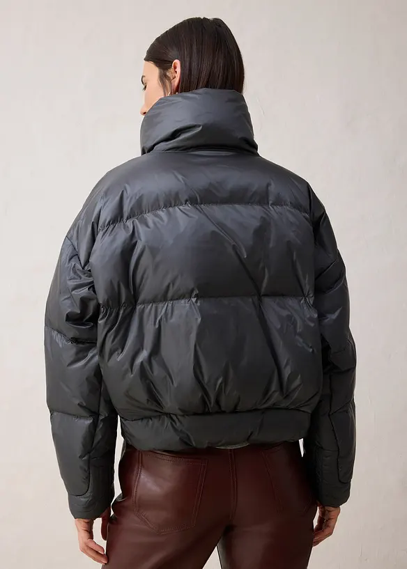 Péřová bunda s recyklovaným prachovým peřím, voděodolná, bonprix