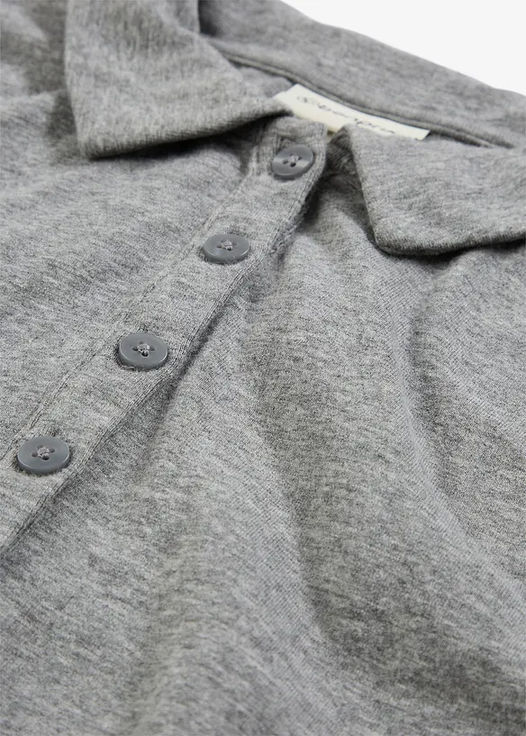 Triko polo s podílem vlny, bonprix