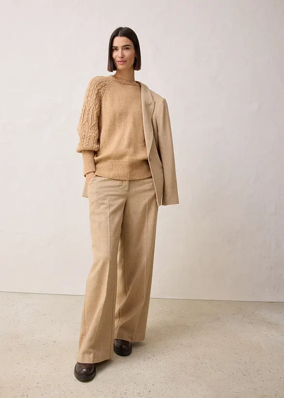 Svetr s podílem vlny, bonprix