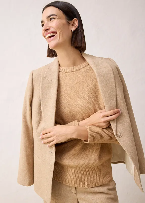 Svetr s podílem vlny, bonprix