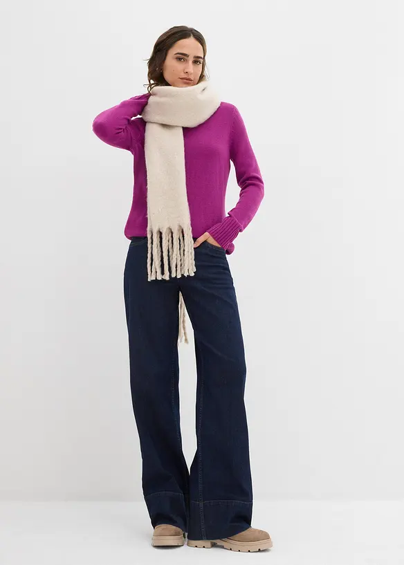 Základní rolák z jemné pleteniny, bonprix