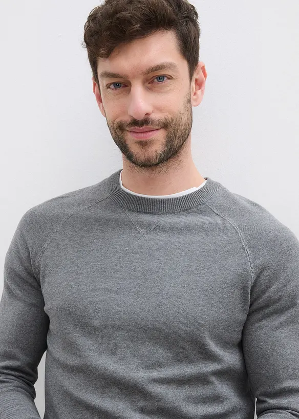 Svetr z jemné pleteniny z čisté bavlny (2 ks v balení), bonprix