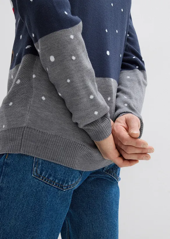 Svetr s vánočním motivem, bonprix