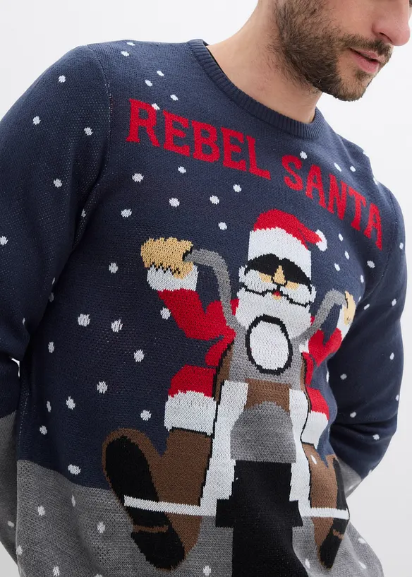 Svetr s vánočním motivem, bonprix