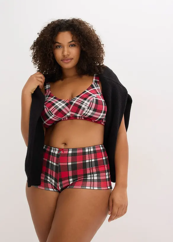 Vysoké francouzské kalhotky (4 ks v balení), bonprix