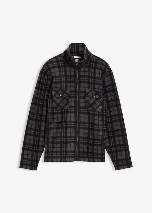 Fl&iacute;sov&aacute; bunda se stoj&aacute;čkem, bonprix