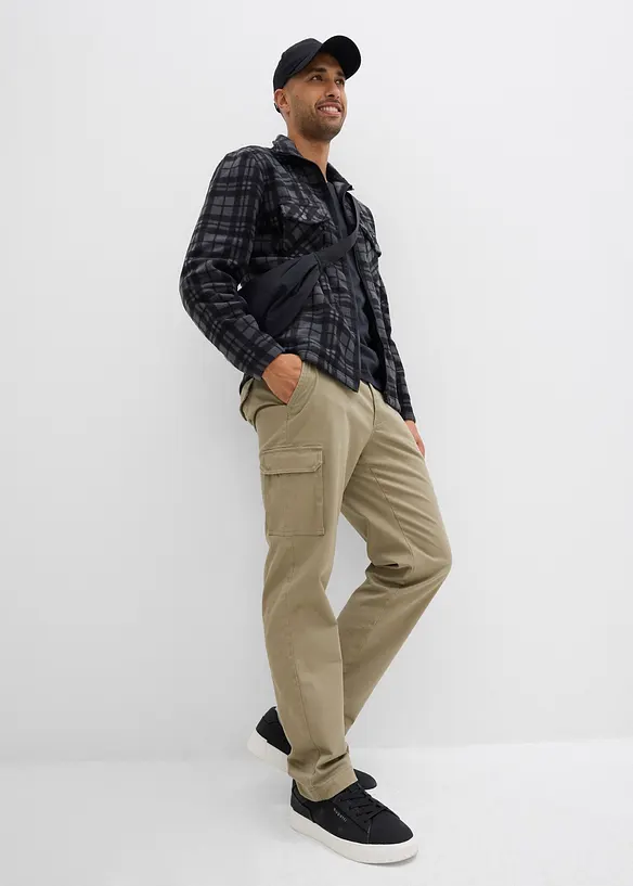 Fl&iacute;sov&aacute; bunda se stoj&aacute;čkem, bonprix