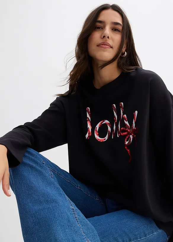 Triko s dlouhým rukávem, z čisté organické bavlny, bonprix