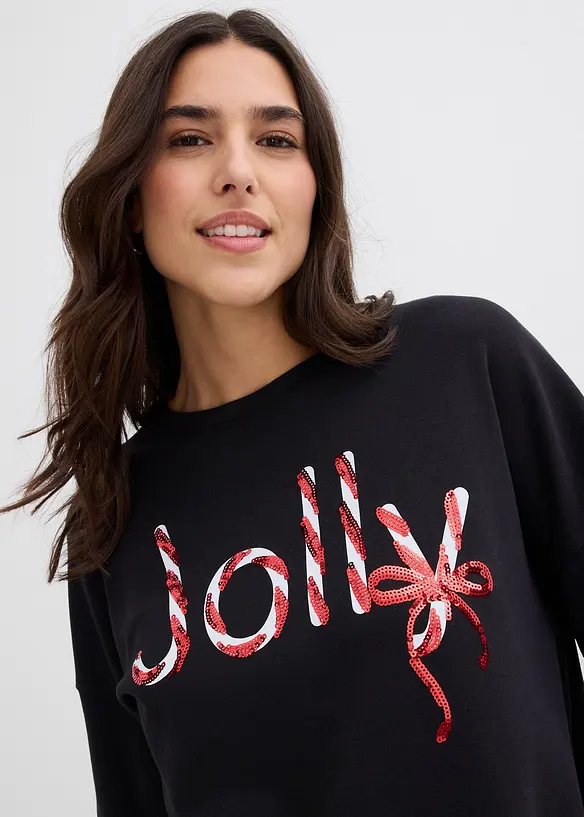 Triko s dlouhým rukávem, z čisté organické bavlny, bonprix