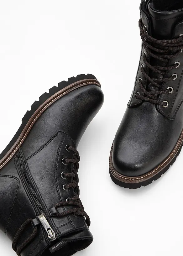 Šněrovací kotníková obuv Tamaris, Tamaris