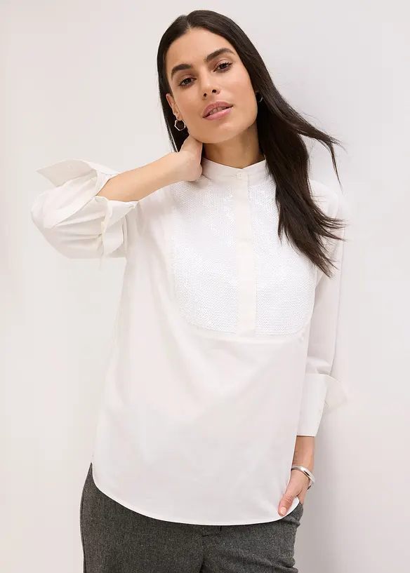 Tunika s flitry, bonprix