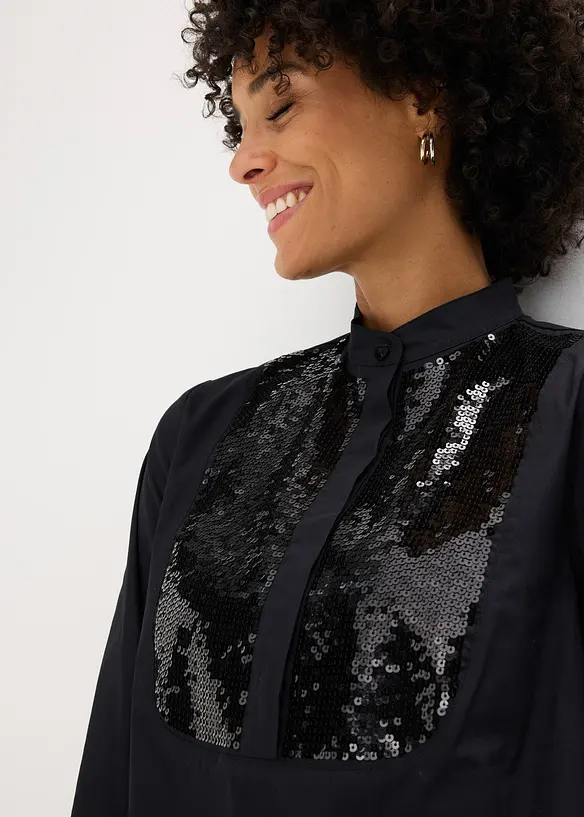 Tunika s flitry, bonprix